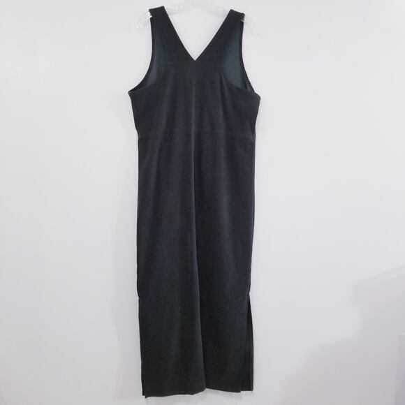 Vintage 90's Y2K Amanda Smith Suede Long Jumper Dress with side slits - Picture 3 of 13